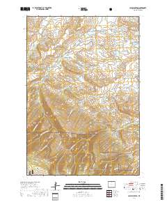 Columbus Peak 2017 topographic map thumbnail