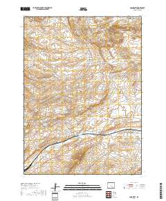 Como West 2017 topographic map thumbnail