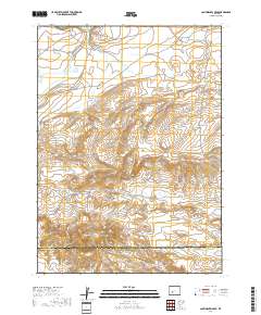 Continental Peak 2017 topographic map thumbnail