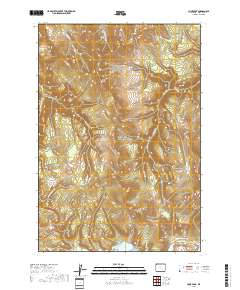 Cook Peak 2017 topographic map thumbnail