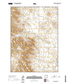 Coon Track Creek 2017 topographic map thumbnail