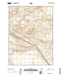 Cooper Lake North 2017 topographic map thumbnail