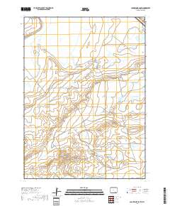 Cooper Lake South 2017 topographic map thumbnail