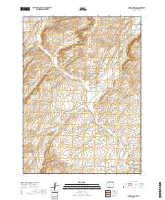 Cooper Ridge NE 2017 topographic map thumbnail