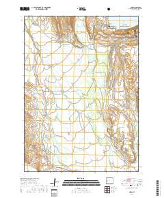 Cora 2017 topographic map thumbnail