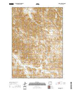 Corral Creek 2017 topographic map thumbnail