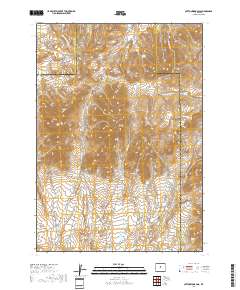 Cottonwood Pass 2017 topographic map thumbnail