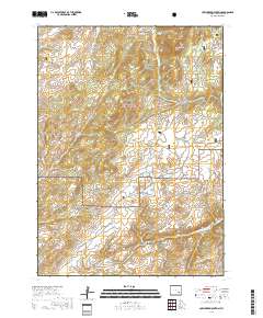 Cow Creek Mountain 2017 topographic map thumbnail