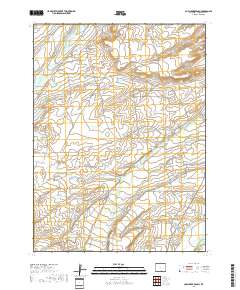 Cow Creek Ranch 2017 topographic map thumbnail