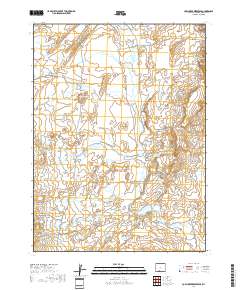 Cow Creek Reservoir 2017 topographic map thumbnail