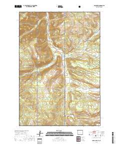 Divide Lake 2018 topographic map thumbnail