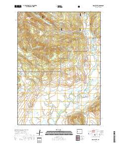 Dodge Butte 2017 topographic map thumbnail