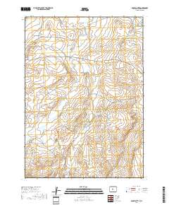 Double Butte 2018 topographic map thumbnail