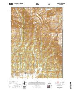 Doubletop Peak 2017 topographic map thumbnail