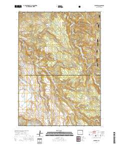 Dry Draw 2017 topographic map thumbnail