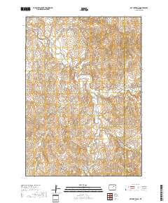 Dry Fork Ranch 2017 topographic map thumbnail