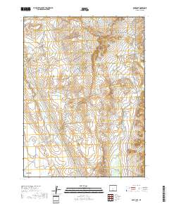 Duck Lake 2017 topographic map thumbnail