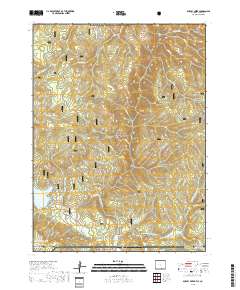 Dudley Creek 2018 topographic map thumbnail