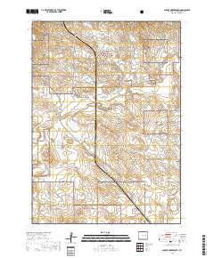 Dugout Creek South 2018 topographic map thumbnail