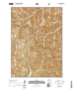 Dunrud Peak 2017 topographic map thumbnail