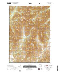 Eagle Peak 2017 topographic map thumbnail