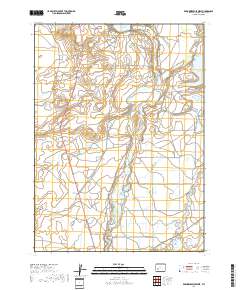 Eden Reservoir West 2017 topographic map thumbnail