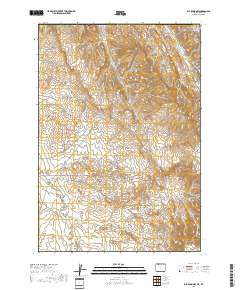 Elk Basin NW 2017 topographic map thumbnail