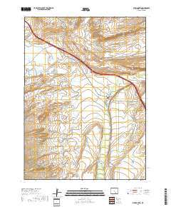 Elk Mountain 2017 topographic map thumbnail