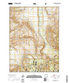 Elk Mountain SW 2017 topographic map thumbnail