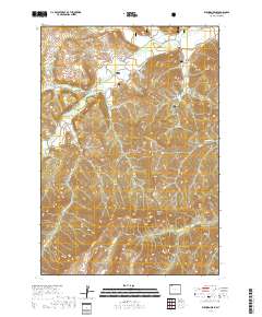 Elkhorn Peak 2017 topographic map thumbnail