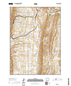 Elkol 2017 topographic map thumbnail