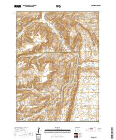 Elkol SW 2017 topographic map thumbnail