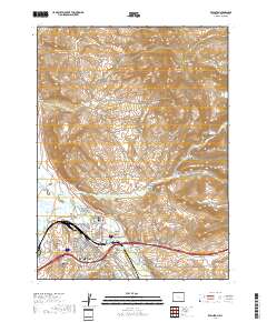Evanston 2017 topographic map thumbnail