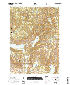 Fayette Lake 2017 topographic map thumbnail