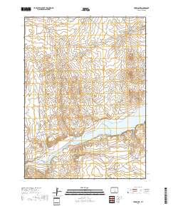 Ferris Lake 2017 topographic map thumbnail