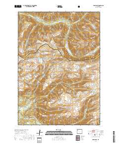 Ferry Lake 2017 topographic map thumbnail