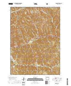 Ferry Peak 2017 topographic map thumbnail