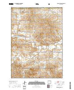 Fiddleback Ranch 2017 topographic map thumbnail