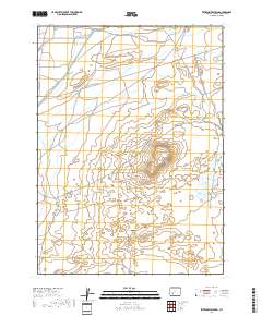 Fifteenmile Spring 2017 topographic map thumbnail