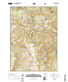 Fish Lake 2017 topographic map thumbnail