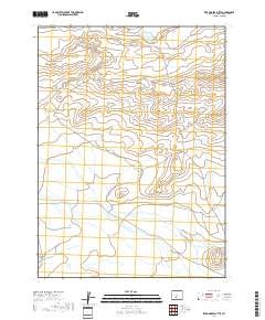 Five Fingers Butte 2017 topographic map thumbnail