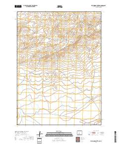 Five Fingers Butte NE 2017 topographic map thumbnail