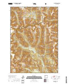 Five Pockets 2017 topographic map thumbnail