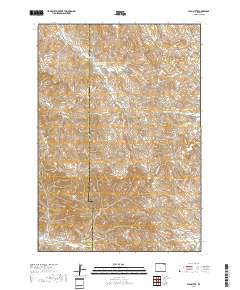 Flag Butte 2017 topographic map thumbnail
