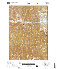Flag Peak 2017 topographic map thumbnail