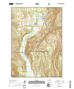 Flagg Ranch 2017 topographic map thumbnail