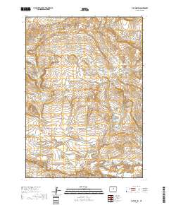 Flat Top Hill 2017 topographic map thumbnail
