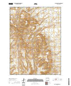 Flat Top Mountain 2017 topographic map thumbnail