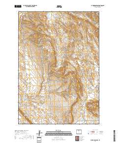 Flitner Reservoir 2017 topographic map thumbnail