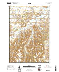 Wood Canyon 2017 topographic map thumbnail